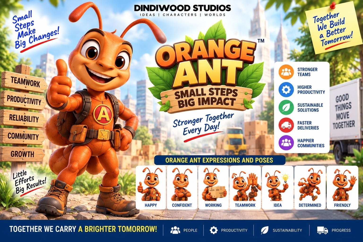 ORANGE ANT