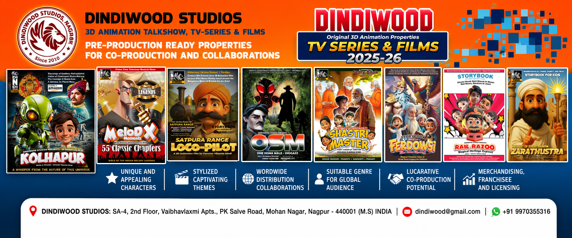 Dindiwood Studios, Nagpur